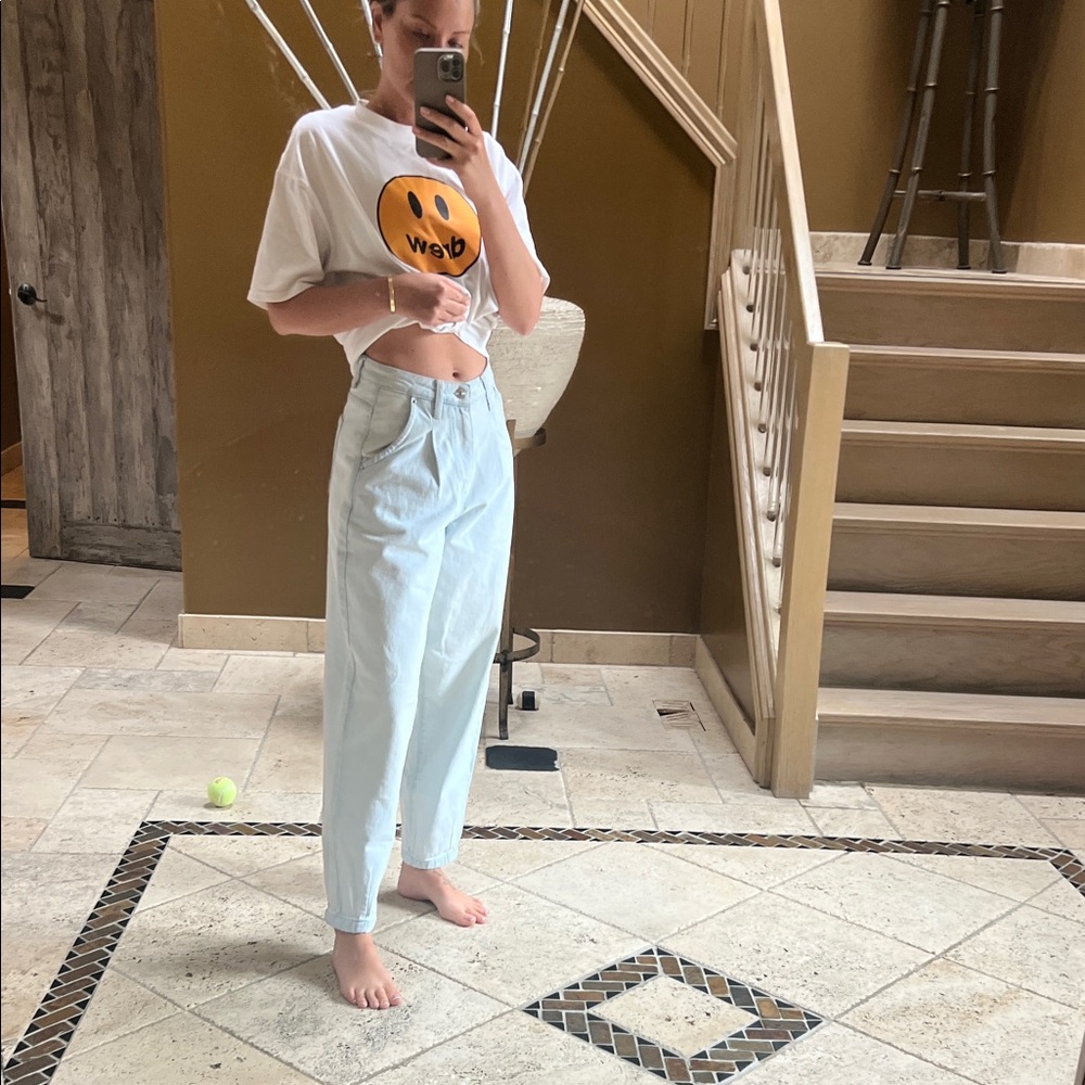 Lioness Light Blue Boyfriend Jeans